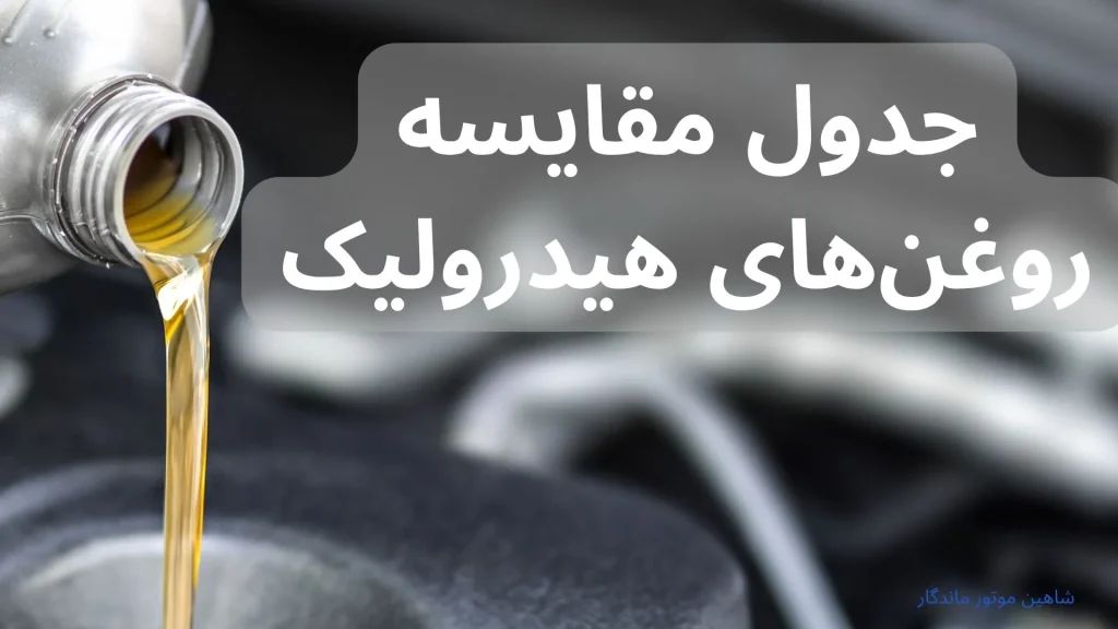 بهترین روغن هیدرولیک